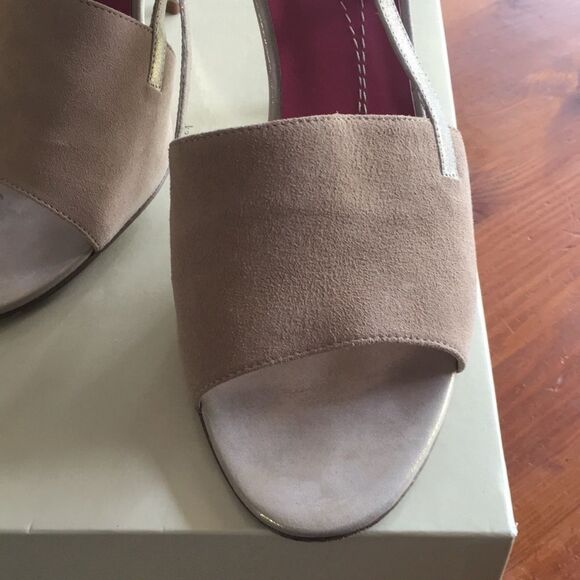 Kate Spade Hava Camel/Suede Size 10 Heels - Picture 2 of 13